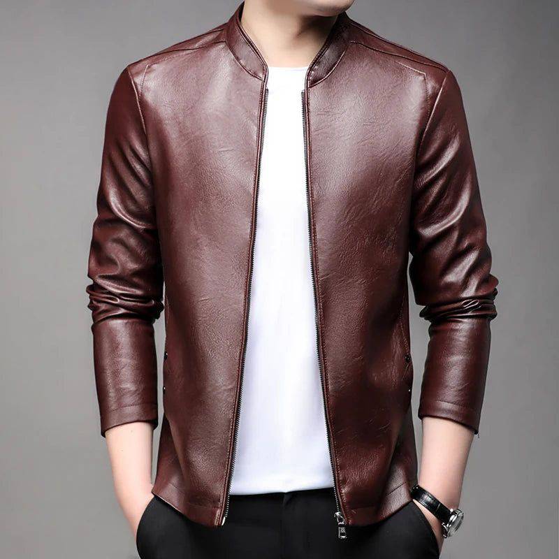 Veste en Cuir pour Homme Gimel